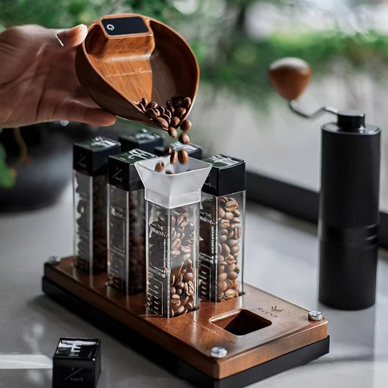 Electronic Walnut Coffee Scale