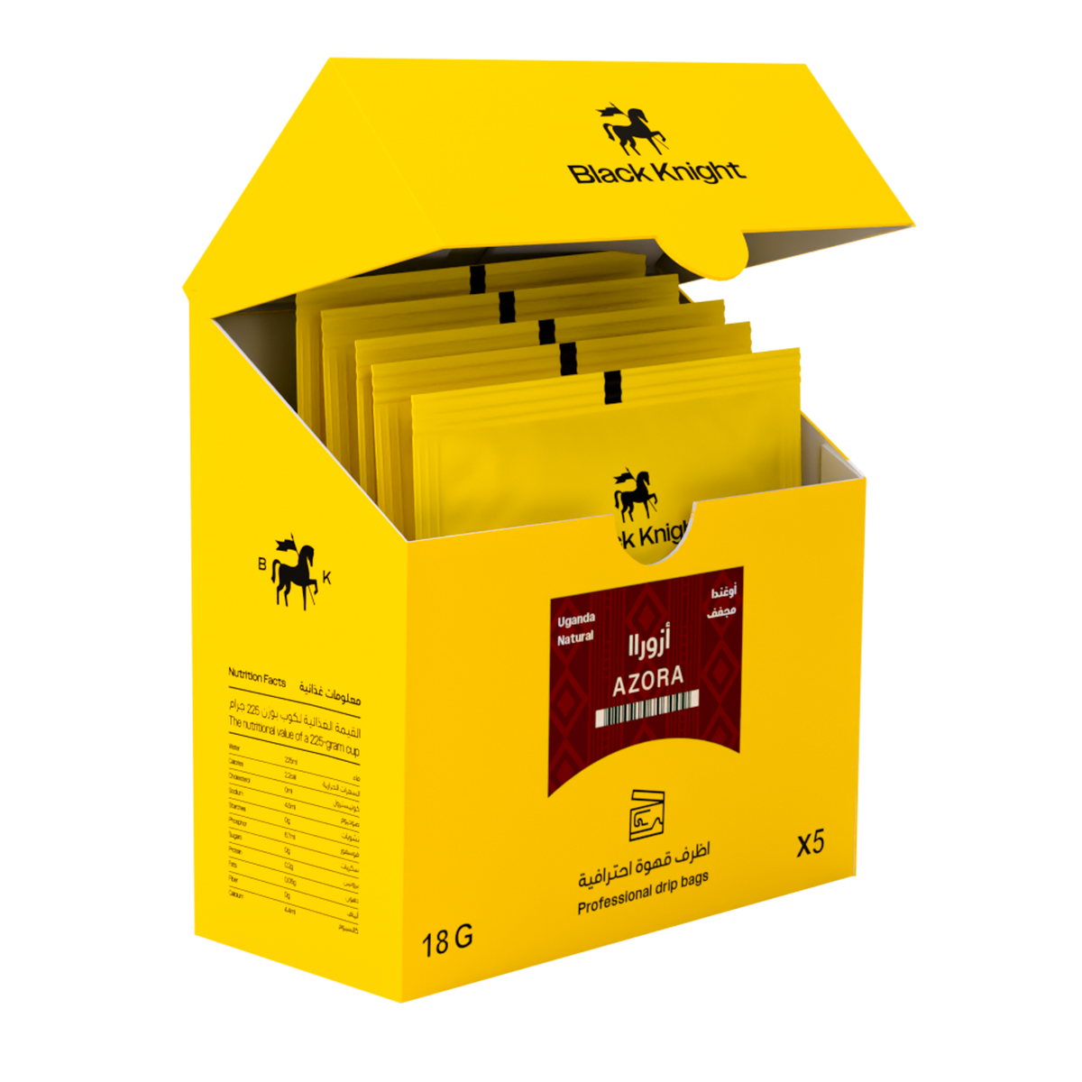 Black Knight | Drip Coffee Uganda Azura 5pcs