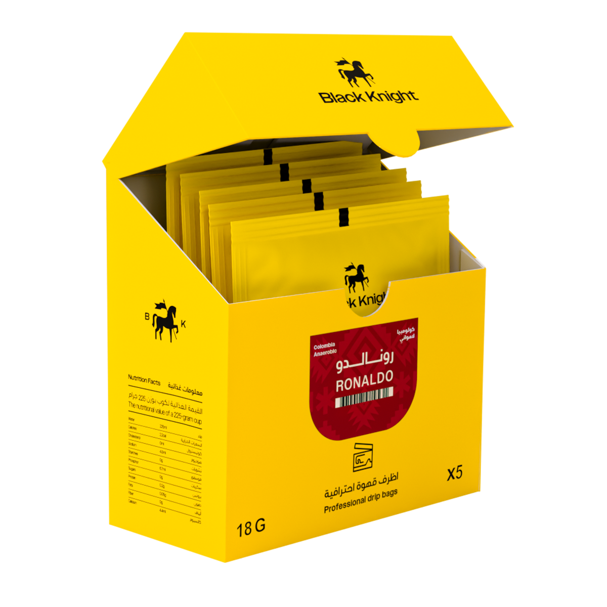 Black Knight | Drip Coffee Colombia Ronaldo 5pcs