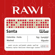 RAWI COFFEE | Drip Coffee Colombia Santa 5pcs