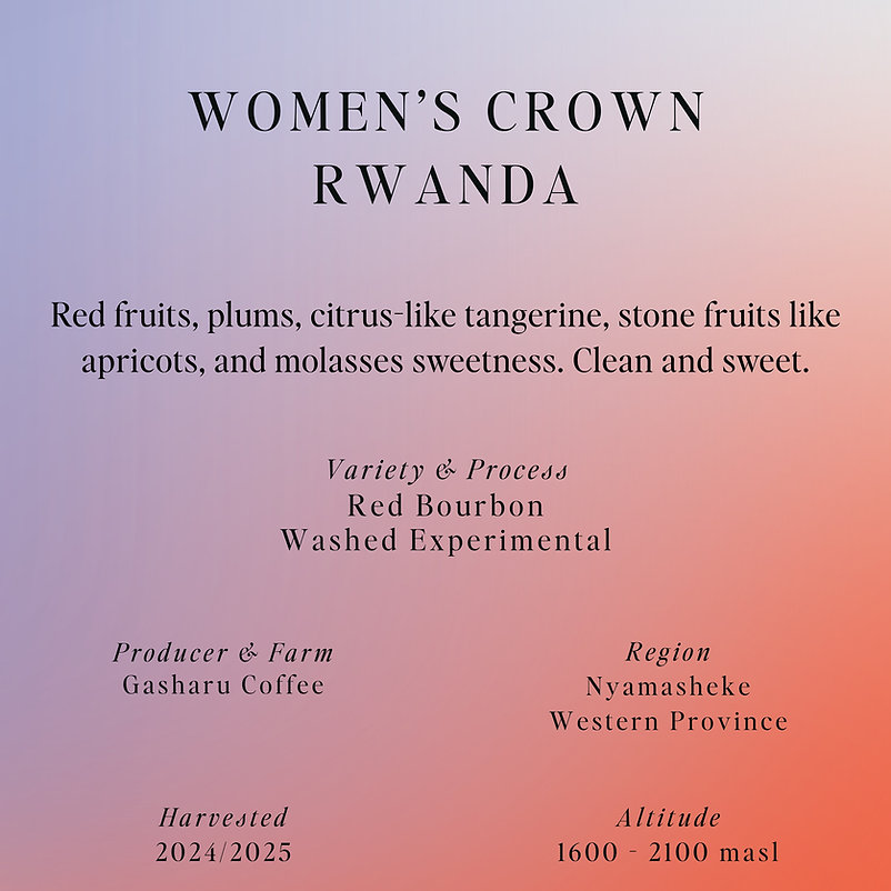 SUMO | Women Crown Rwanda 250G