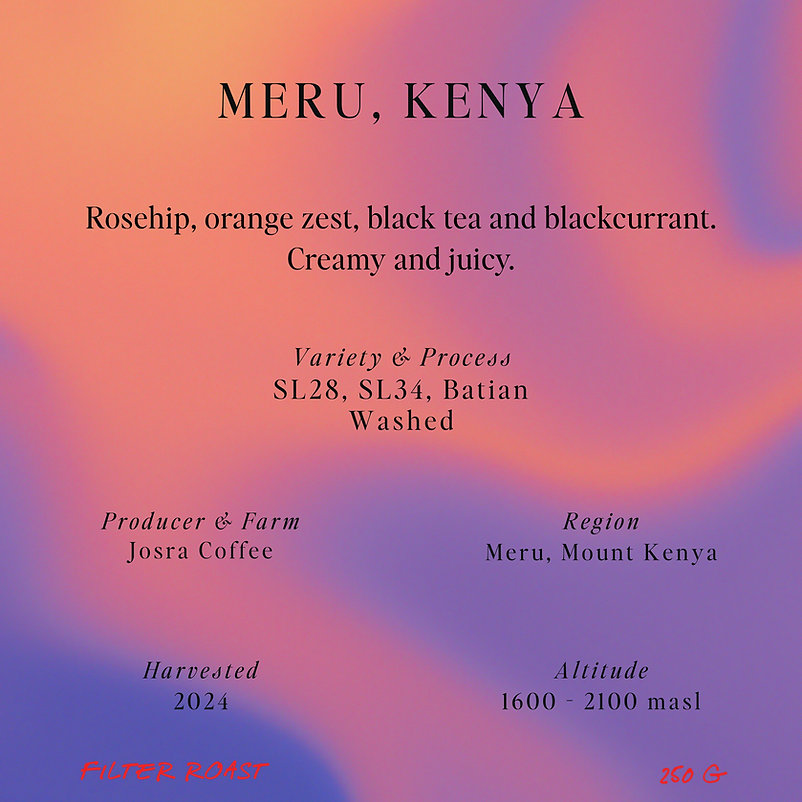 SUMO | Meru Kenya 250G