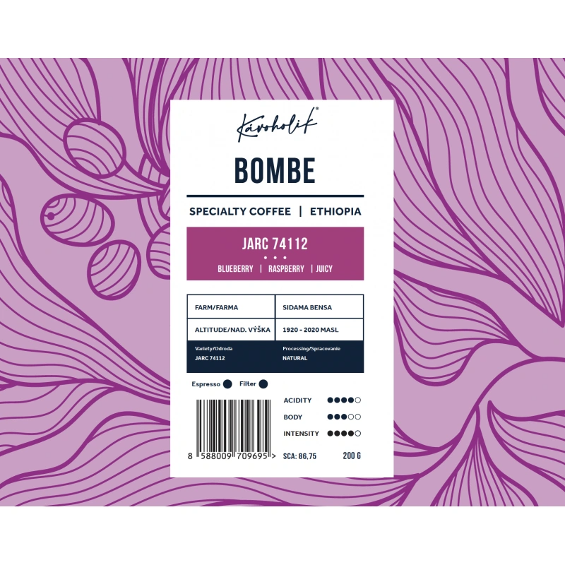 Kavoholik | Ethiopia Bensa Sidamo Bombe 200G