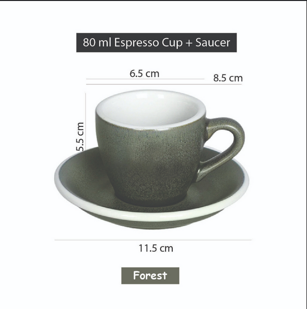 Loveramics Espresso Cup 80ml - Forest