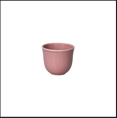Loveramics Embossed Tasting Cups 250ML - Dusty Pink