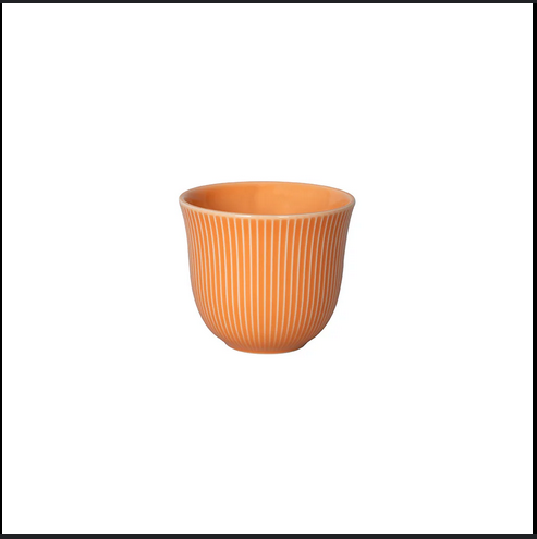 Loveramics Embossed Tasting Cups 250ML - Orange