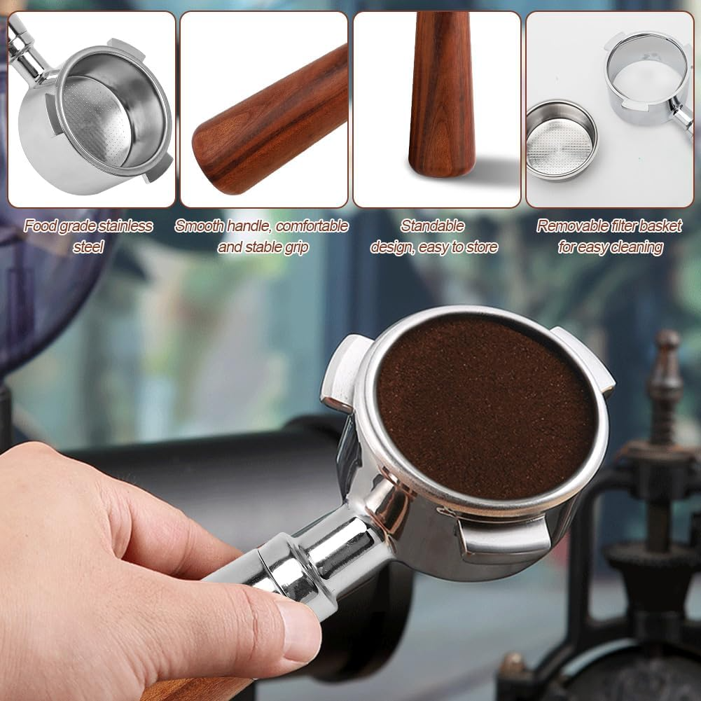 ECO | Portafilter Dark Brown handle 51mm