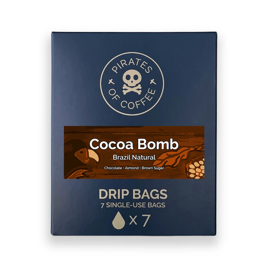 Pirates Coffee | Drip Coffee Brazil Cocoa Bomb 7pcs