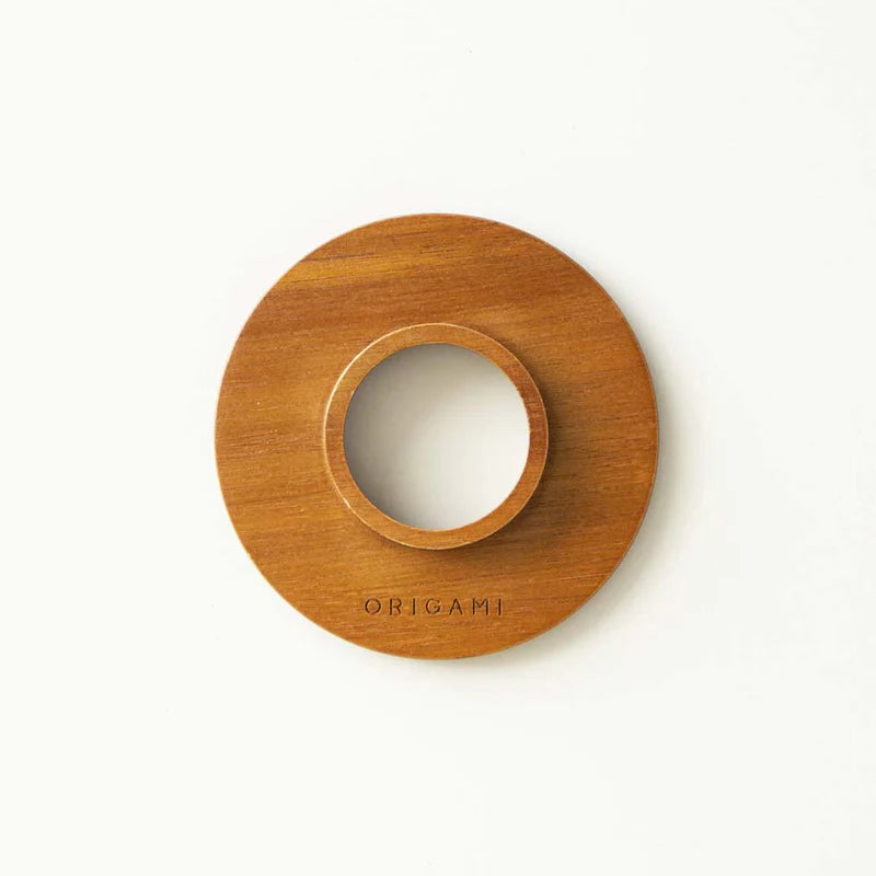 Origami Dripper Holder Dark Brown