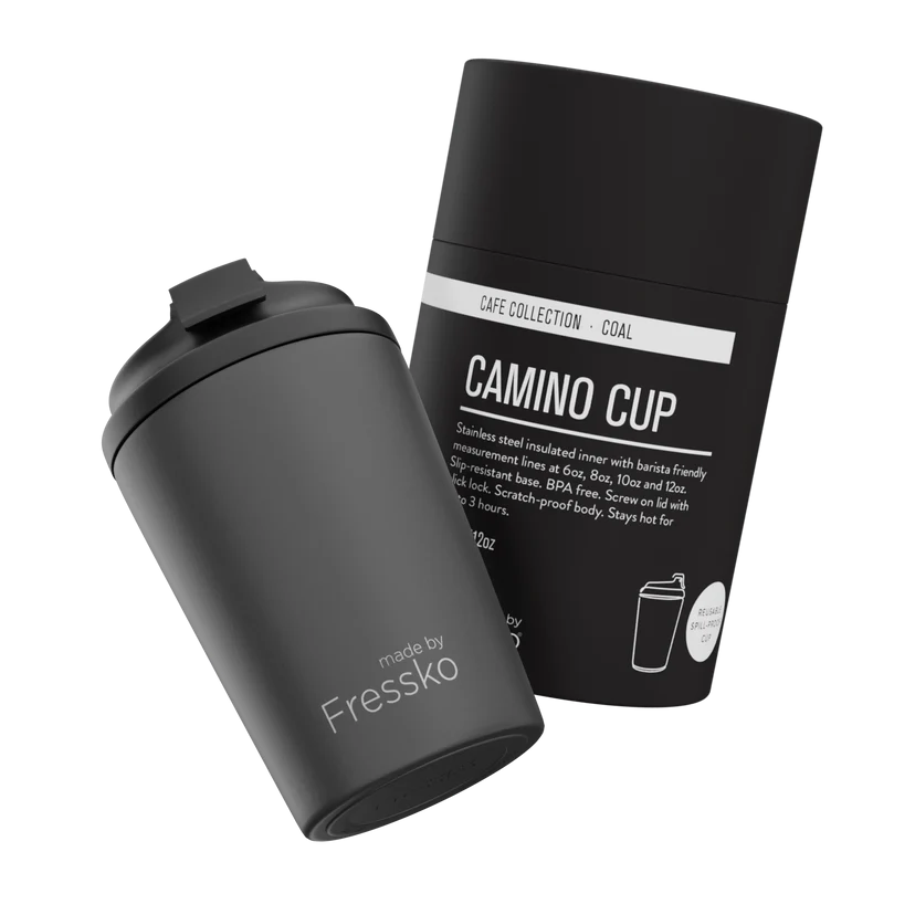 Fressko Ceramic Camino Cup -Coal 340ML