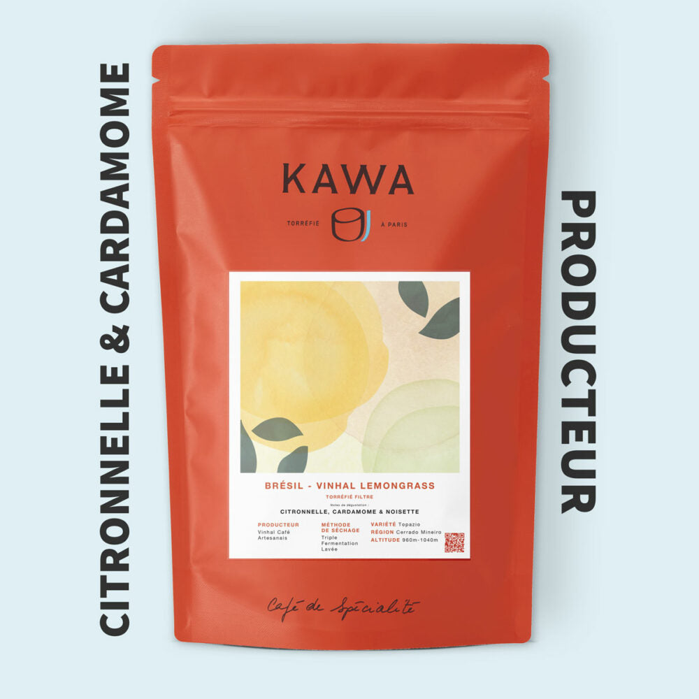KAWA Brasil Vinhal Lemongrass Filter 200G