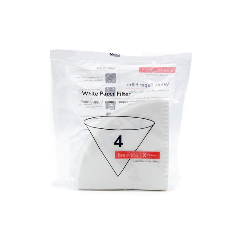 Brewista X Series Cone shape paper filter 2-4cups 100pcs