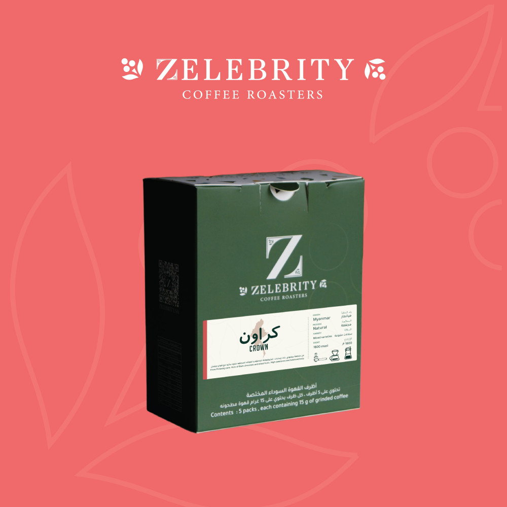 ZELEBRITY MYANMAR CROWN DRIP COFFEE 5BAGS