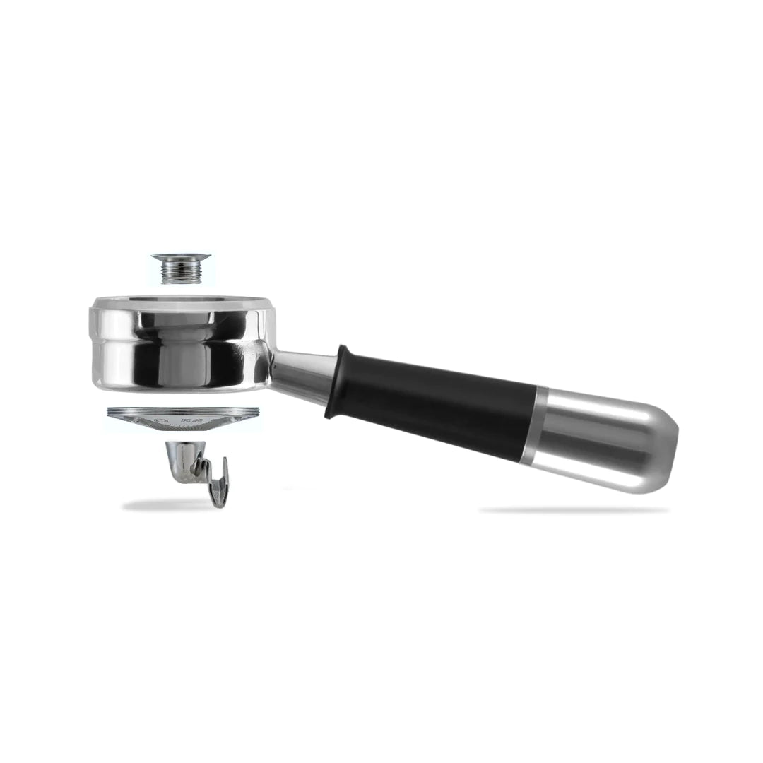 PESADO HYBRID Double Spouted Portafilter LM/E61 - Black/Silver