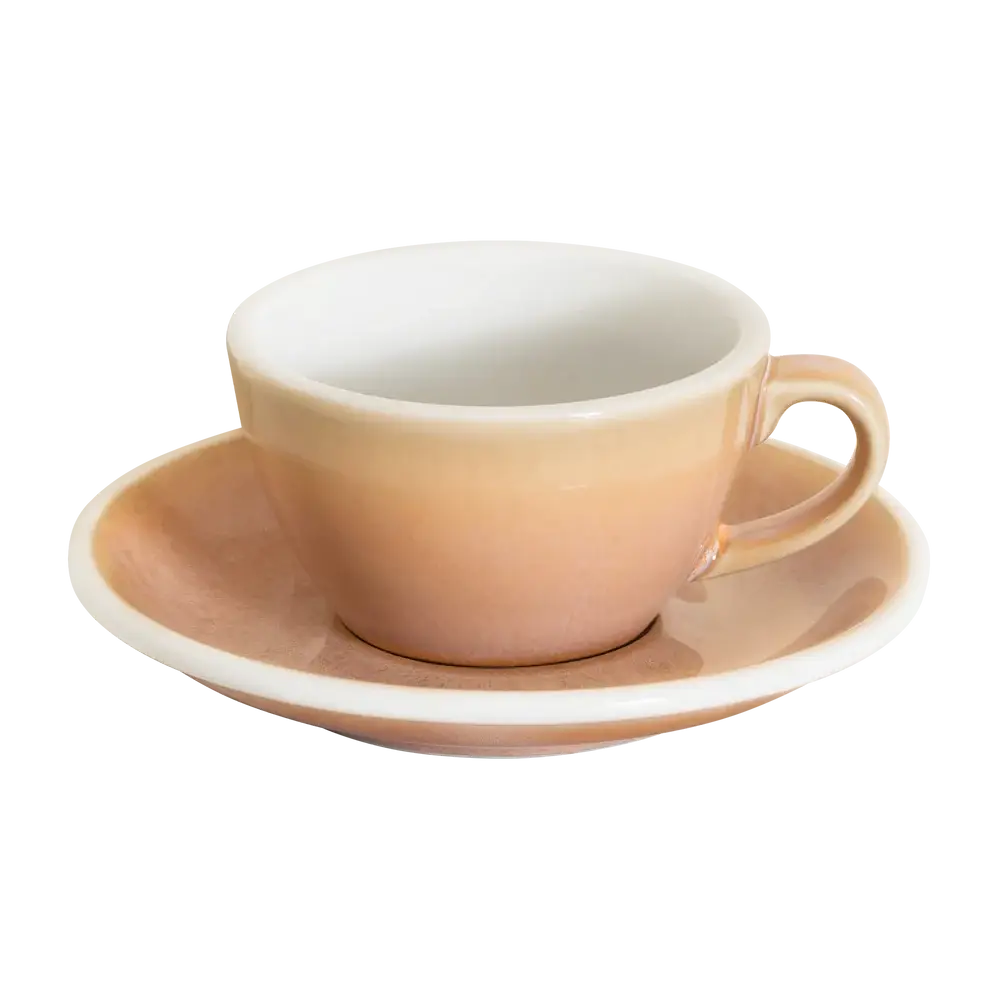 Loveramics | Egg | 150ml Flat White Cup (Rose)