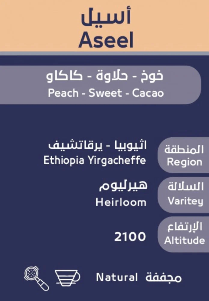 OSAR Ethiopia Yirgacheffe Aseel 250g