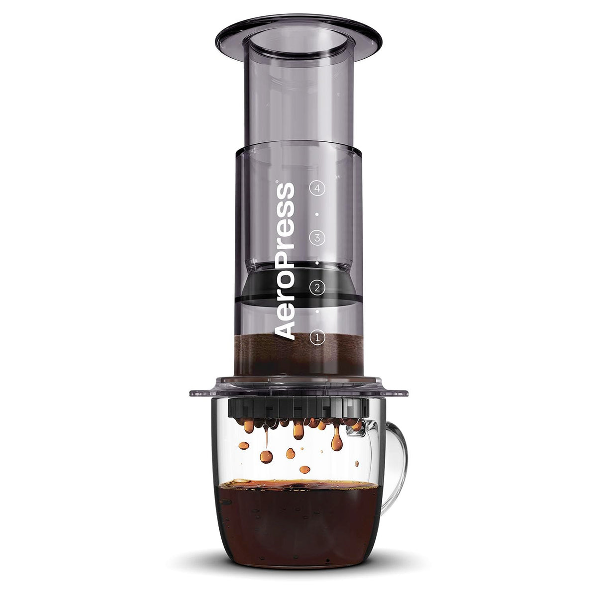AeroPress - Coffee Maker Clear Clear Black