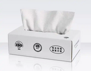 Microfiber Tissue Cloth box - White
