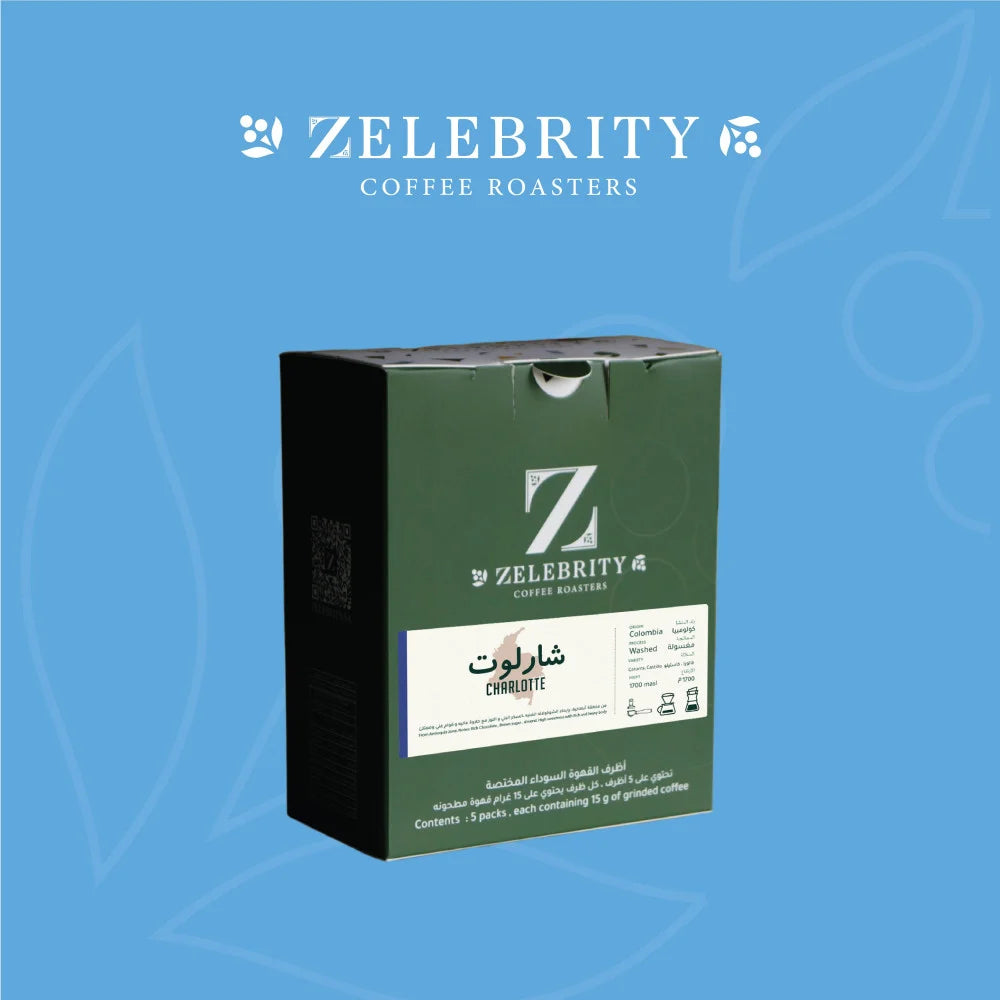 ZELEBRITY | COLOMBIA CHARLOTTE DRIP COFFEE 5BAGS