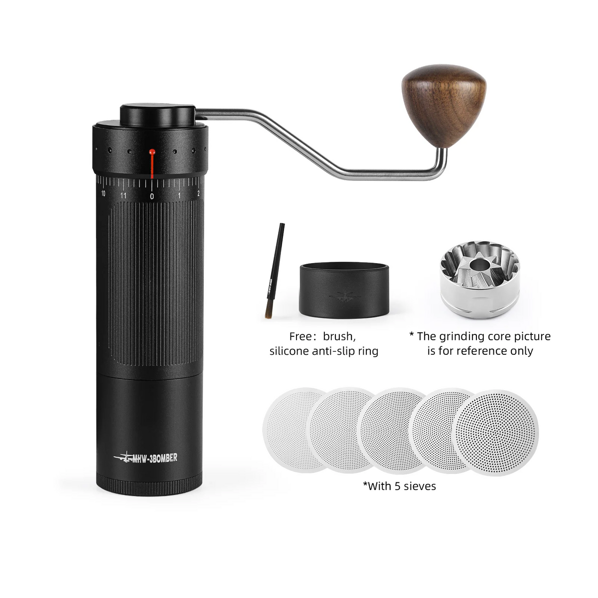 MHW | R3 Manual Coffee Grinder Black