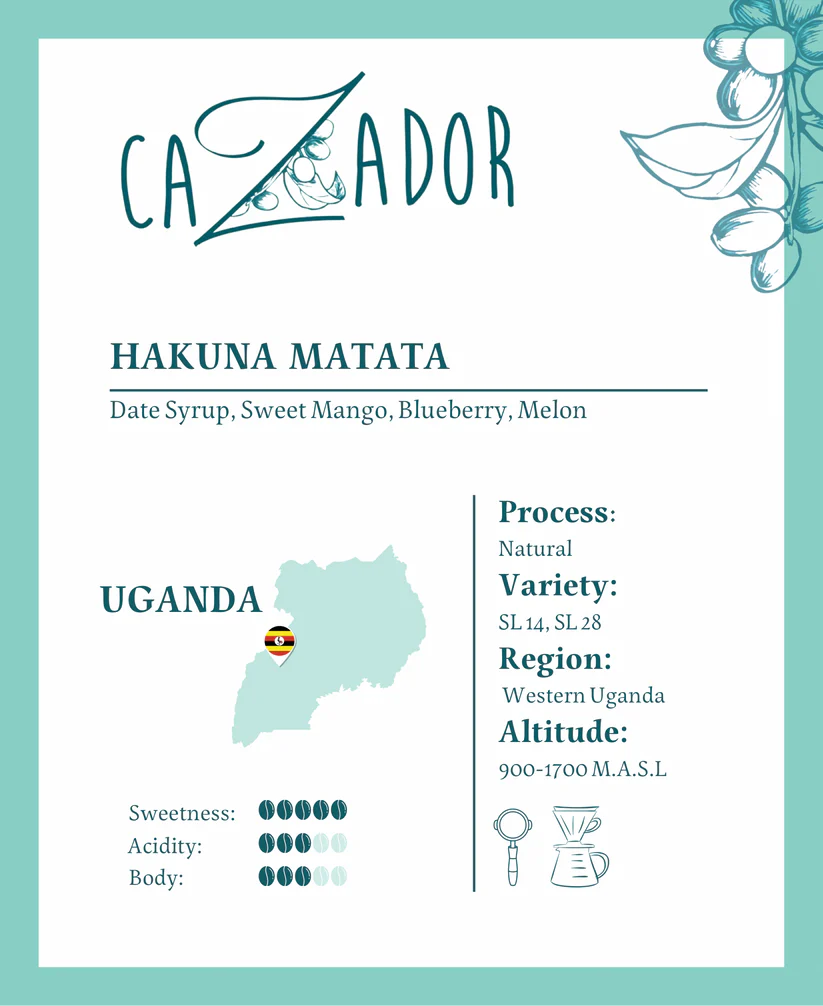 Cazador | Uganda Hakuna Matata 250G